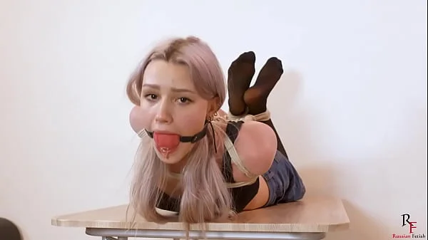 Astrid Hogtied for viewing Pleasure1