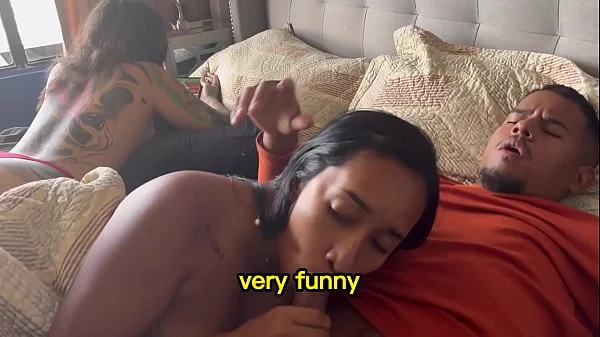 Maruchel Gomez fucks her sister´s boyfriend. English caption