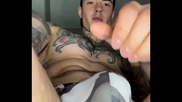 Playing With My Huge Bulge In A Jockstrap While Talking Dirty Before Shooting A Huge Load