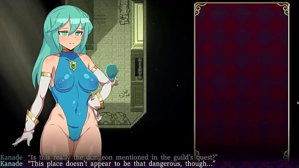 Mage Kanades Futanari Dungeon Quest [ Hentai Game PornPlay ] Ep.1 Flying giant boobs invasion