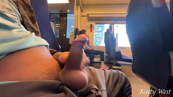 A stranger showed me his dick on the train and I sucked in public