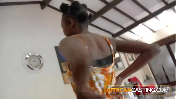 Hot Sexy Black Teen Auditions For Bikini Fashion Show Ends Up Having First Time Interracial Sex