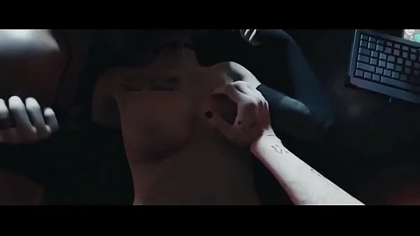 Cyberpunk threesome POV sex with MILFs