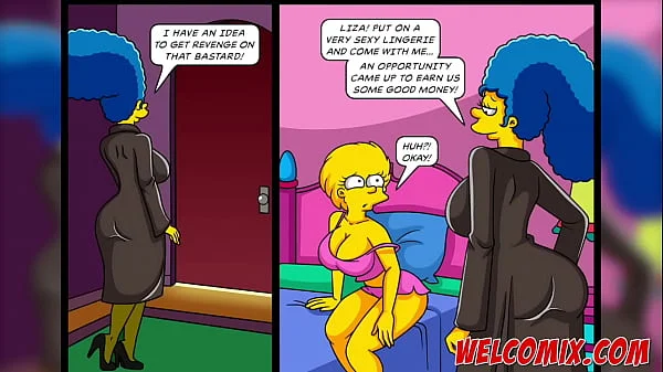 Margy's Revenge! Cheated on her husband with several men! The Simptoons Simpsons