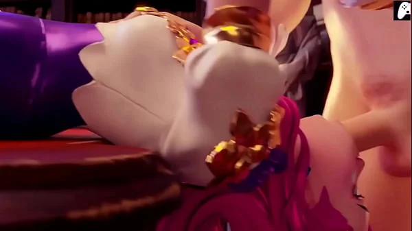 (4K) Beautiful Girls can't resist the temptation to get their ass screwed by a lucky penis that goes hard and cums creating a creampie | Hentai 3D