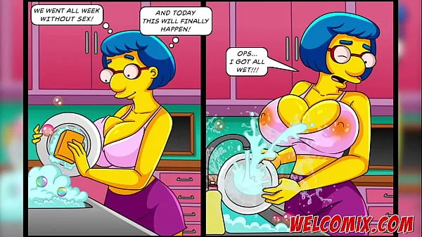 Barty fucking his friend's mother - The Simptoons Simpsons porn