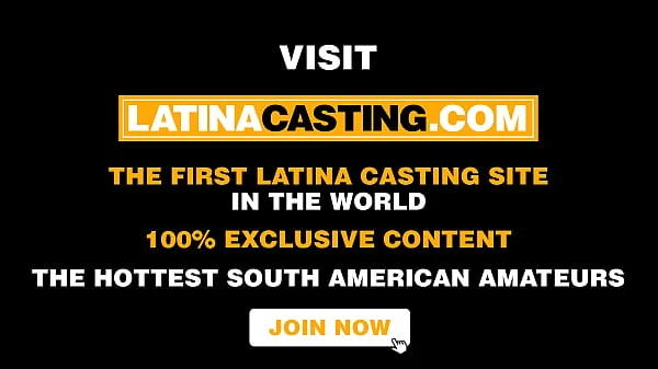 18 Year Old Innocent AMATEUR Latina Stretched in Fake Casting