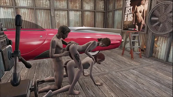 FO4 Good fuck in the garage