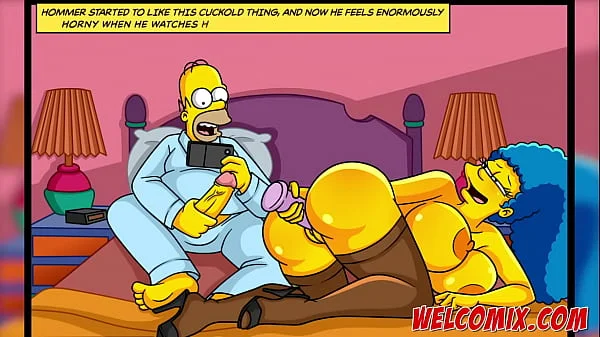 Christmas Present! Giving his wife as a gift to beggars! The Simptoons, Simpsons Hentai