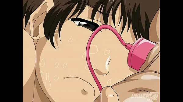 Hot MILF Saleswoman Fucks a Young Man in Public - Hentai Uncensored [Subtitled]