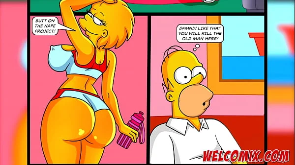 The best butt scenes from the Simptoons! Simpsons porn!