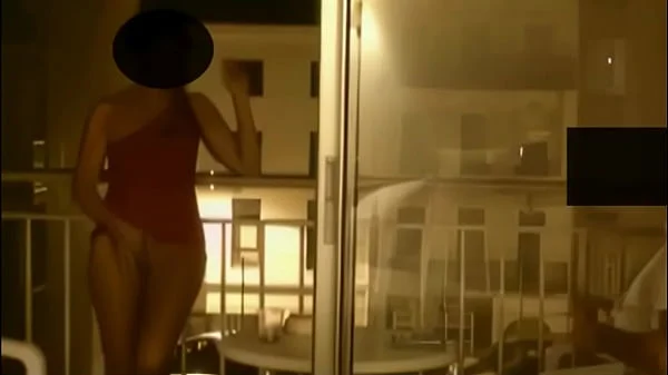 Hotel balcony fucking my wife in 2005 holidays