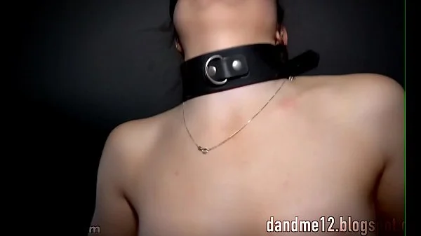 Training Of Slut-Young Slave Girl Is Blindfolded, Bound and To Suck Cock, Get Fucked, Spanked, Nipples t. and made to cum over and over again