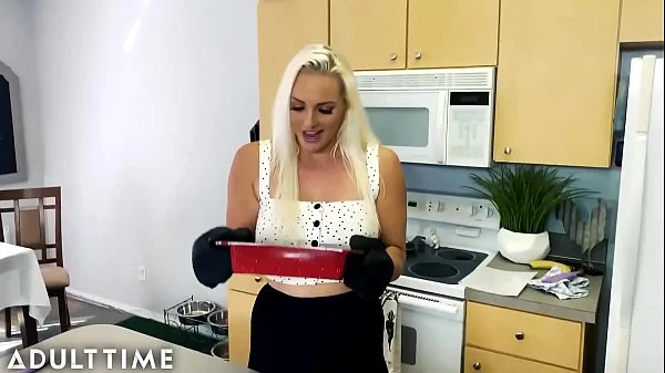 MODEL TIME - MILF Gives POV Blowie & Swallows in the Kitchen