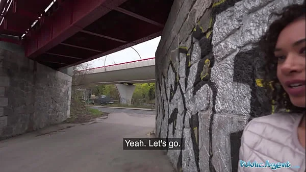 Public Agent Rock Paper Scissors game turns into hardcore outdoor public fucking