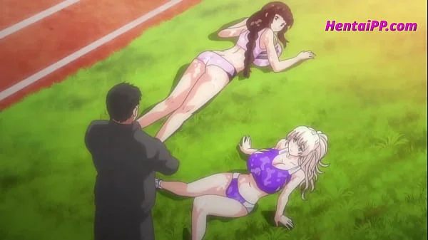 Two Hot Babes Fucking On The Sports Field - Hentai