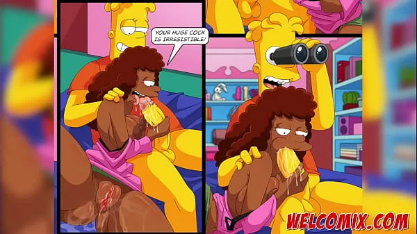 Fucking the hot neighbor! The neighbor's love - The Simptoons