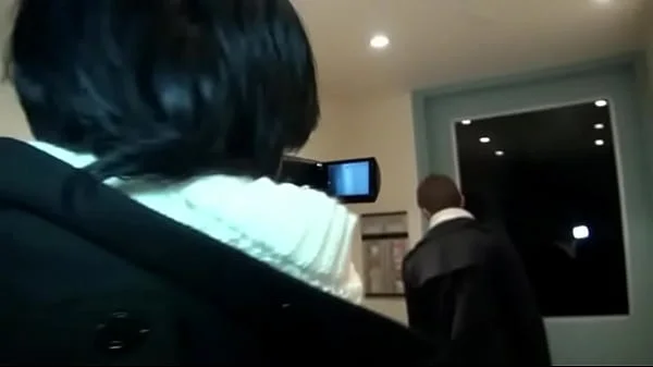 Nasty brunette makes sex tape with John Doe