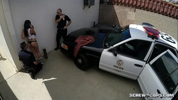 Cops Fuck Latina Teen in Public