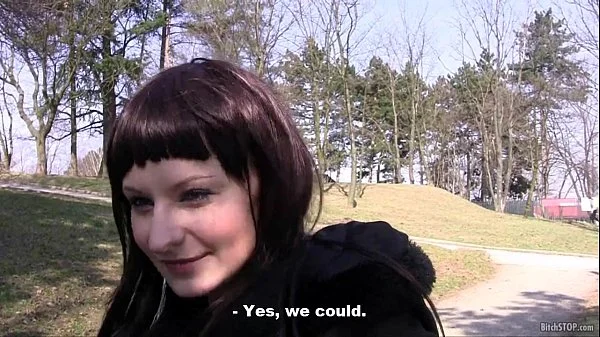 Bitch STOP - Pregnant hitchhiker fucked