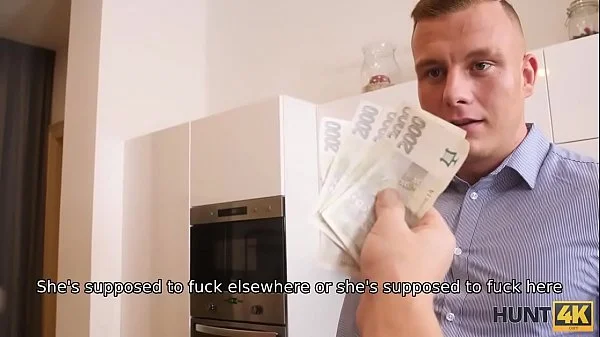 HUNT4K. Man gets a chance to live in cool apartment and fuck a pussy