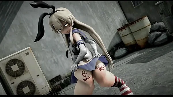 MMD 島風をわからせる