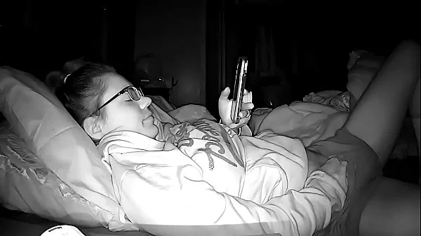 Peephole Camera Young h. Whore Masturbating Furiously to Porn