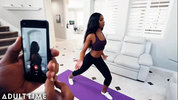 Lacey London Caught in Ripped Yoga Pants & Creampied by Step-Brother!