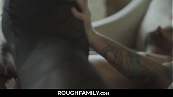 RoughFamily.com ⏩ Nice Step Father Pummeling his Ebony Stepdaughter, Scarlit Scandal