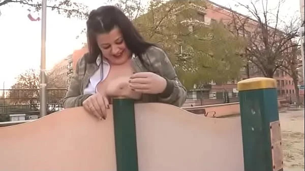 Busty chubby babe teaches a young guy how to fuck