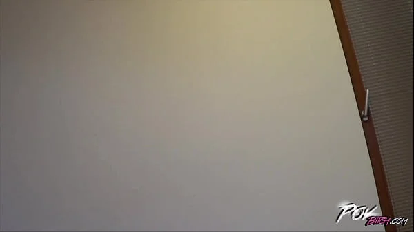 Horny brunette suck and fuck dick in POV style, creampied cunt included