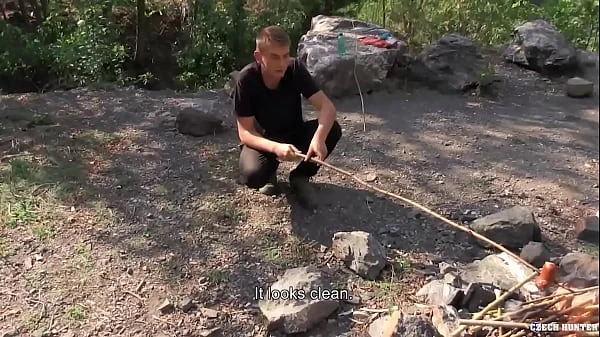 Straight Twink Doesn't Hesitate To Slide Some Cock In His Mouth Asshole Once He Gets Paid - Czech Hunter 563