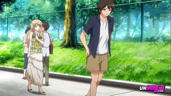 Fucking in a public park! Hentai