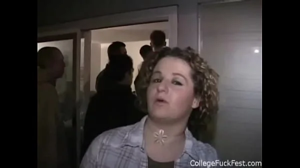 teen gives head as others watch