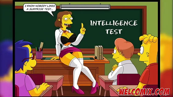 Fucking the college professor and dean! Intelligence test! The Simptoons