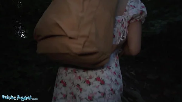 Public Agent Hot Thief Marina Gold Fucked in the Woods