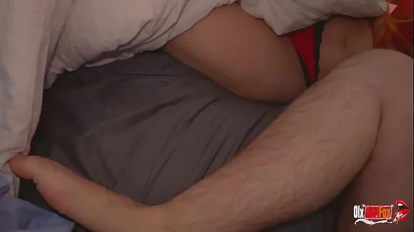 Step son shares bed with horny stepmom