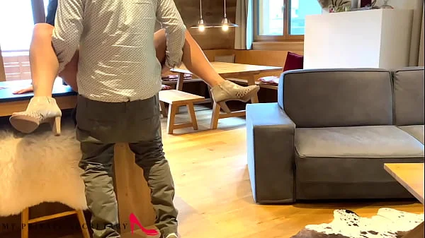 my private secretary intense business meeting ends with pussy full of cum