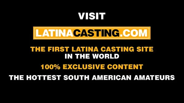 Thick Latina THOT Opened up Mouth and Pussy in First Casting