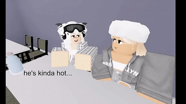 Submissive teacher gets fucked by students (roblox porn)