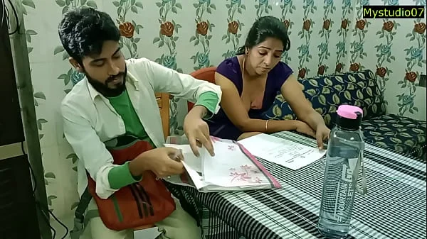 Indian beautiful Madam and student hot sex!! Latest hot sex