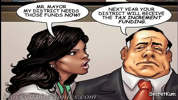 The Mayor - S#1 Ep.2 -Black Married Counselor fuck her boss for Money Re election.