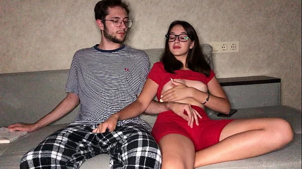 Step Sister Put My Hand On Her Pussy! I Didn't Know She Was Turn On By Handjob! Orgasm