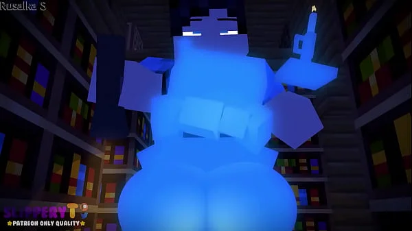 Ghost girl gets horny when she sees the guard and...